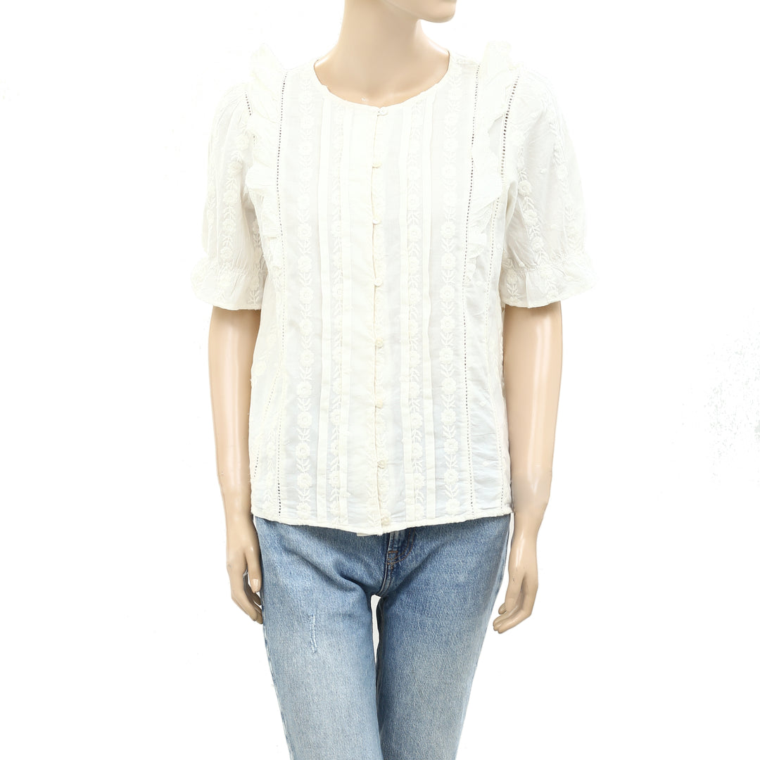 Sezane Paola Blouse Top