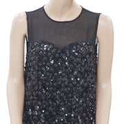 Juicy Couture Sequin Embellished Mini Dress