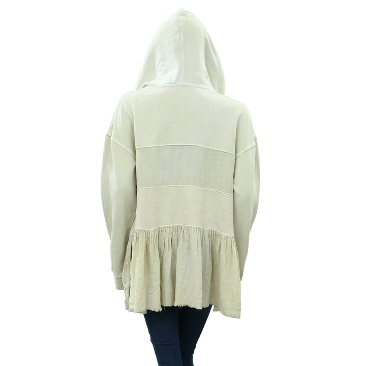 Free People Sail Away Tunic Hoodie Sweatshirt Top XS