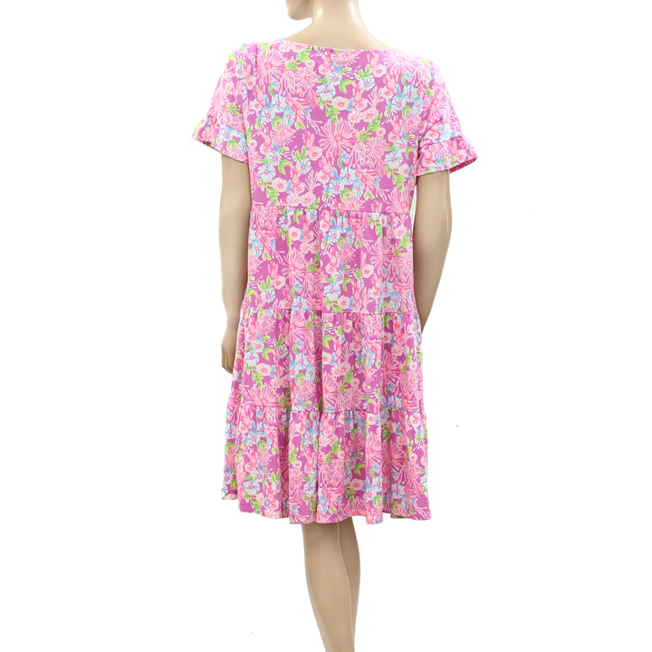 Lilly Pulitzer Jodee Short Sleeve Swing Mini Dress
