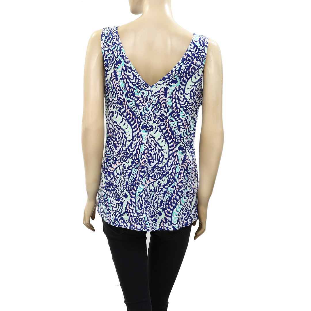 Lilly Pulitzer Gigi Rare Tank Blouse Top