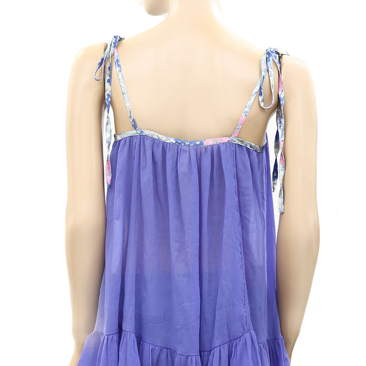 Free People Intimately Bali Sweet Nothing Slip Mini Dress