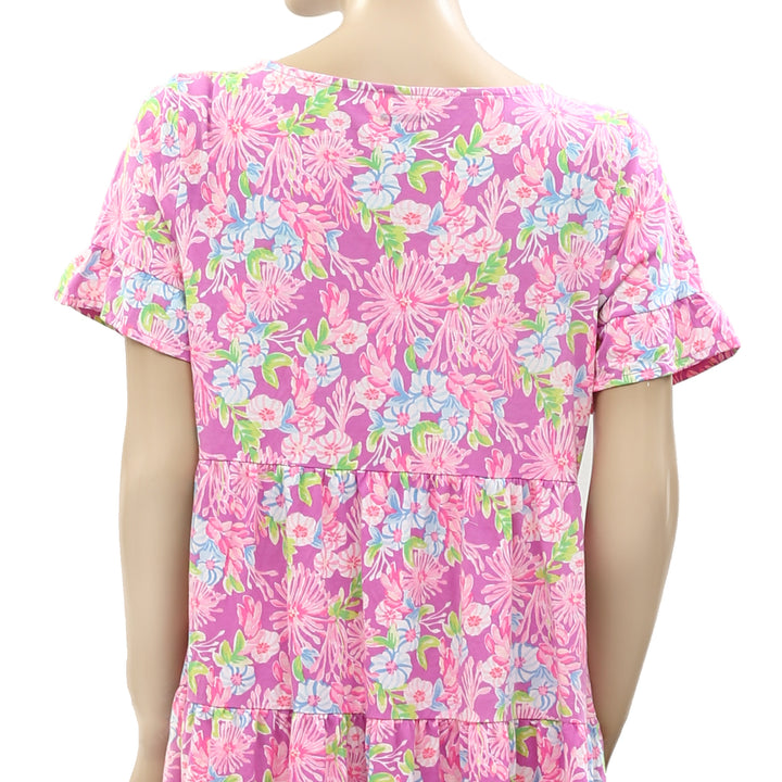 Lilly Pulitzer Jodee Short Sleeve Swing Mini Dress