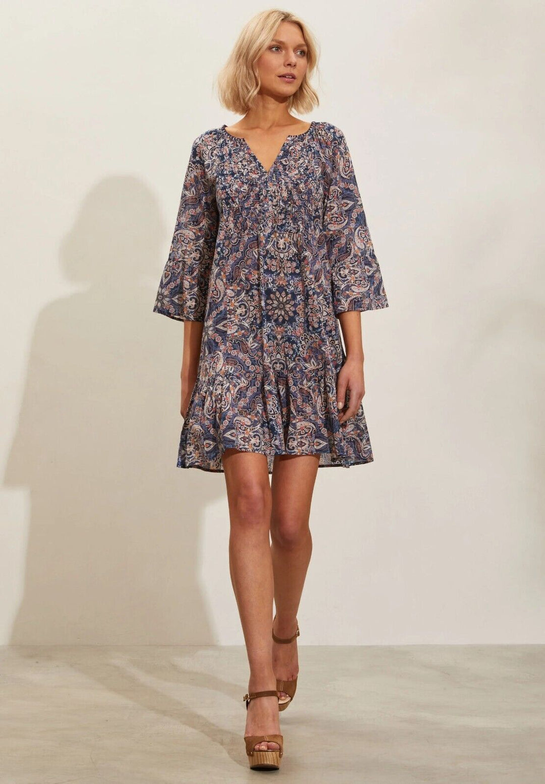 Odd Molly Anthropologie Annika Mini Dress