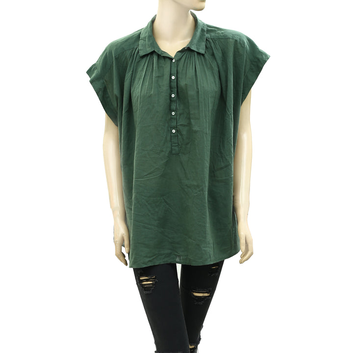 Nili Lotan Normandy Shirt Tunic Top