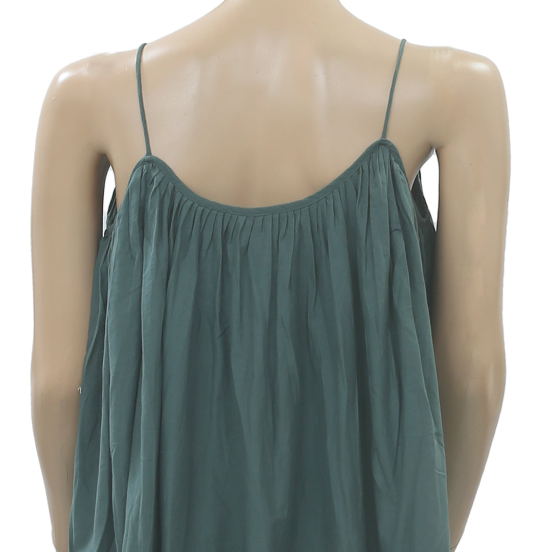 rhode resort nala dress Rhode Resort Nala Ruffle Cotton Voile Mini Dress