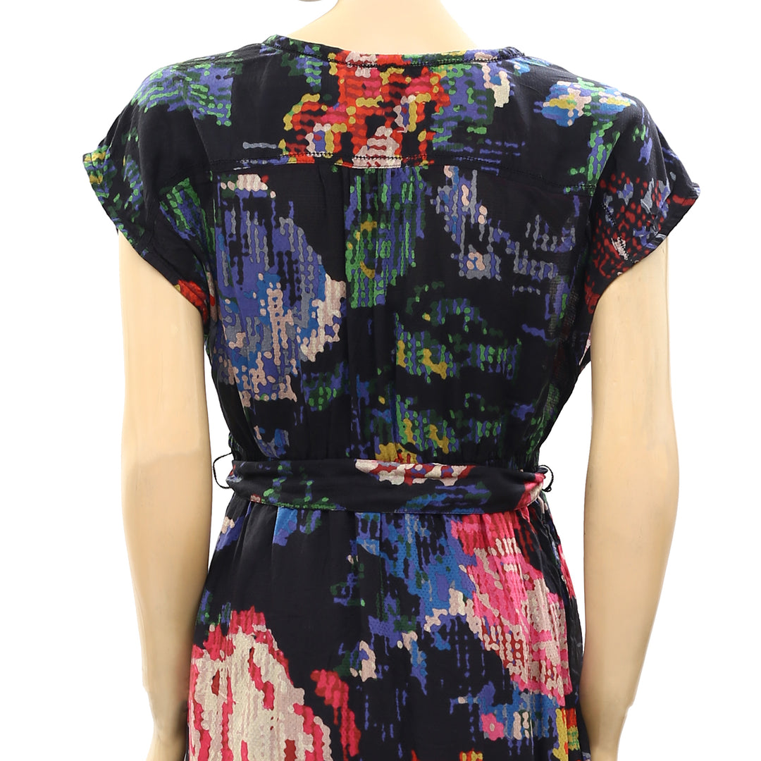 Anthropologie Astrid Needlepoint Mini Dress