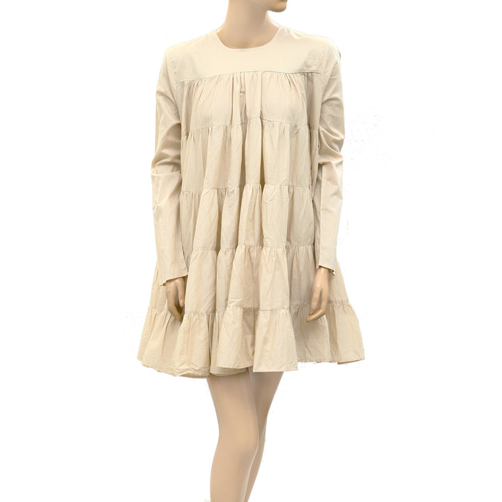 Merlette Soliman Tiered Mini Dress