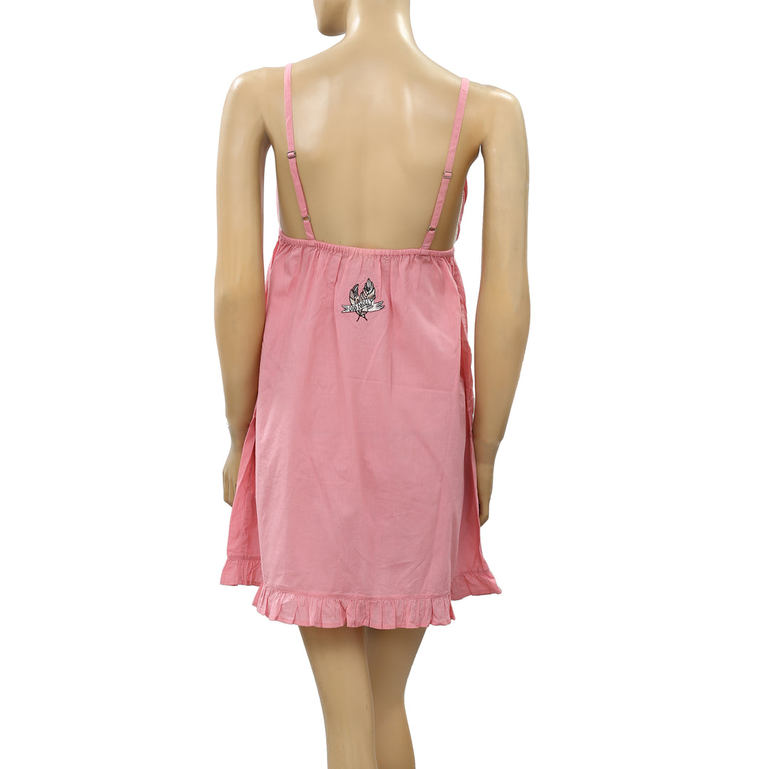 Odd Molly Anthropologie Once In A While Lace Slip Mini Dress White Chocolate Couture Odd Molly Anthropologie Once In A While Lace Slip Mini Dress White Chocolate Couture