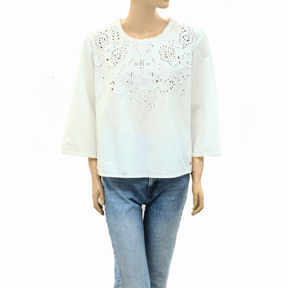 Zadig & Voltaire Tal Brod Anglaise Blouse Top