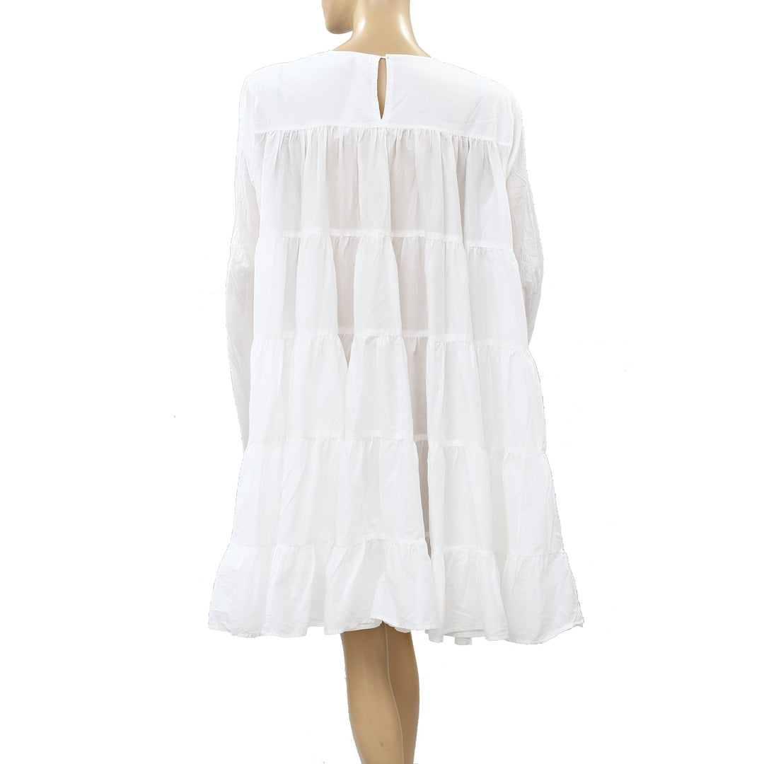 MERLETTE Soliman Tiered Mini Dress