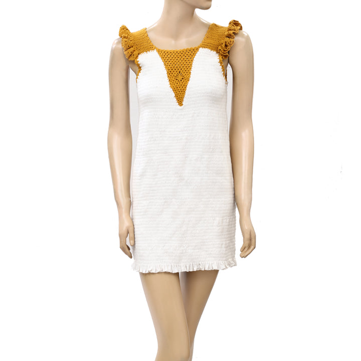 Urban Outfitters UO Knit Crochet Tunic Dress
