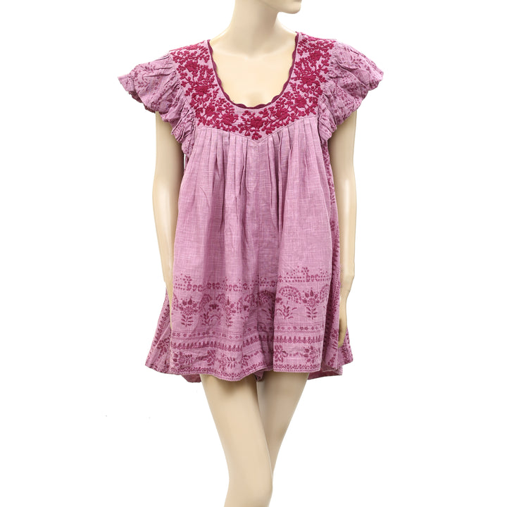 Free People Cutie Pie Romper Dress S