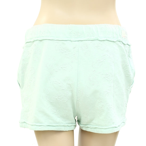Odd Molly Anthropologie Embroidered Shorts