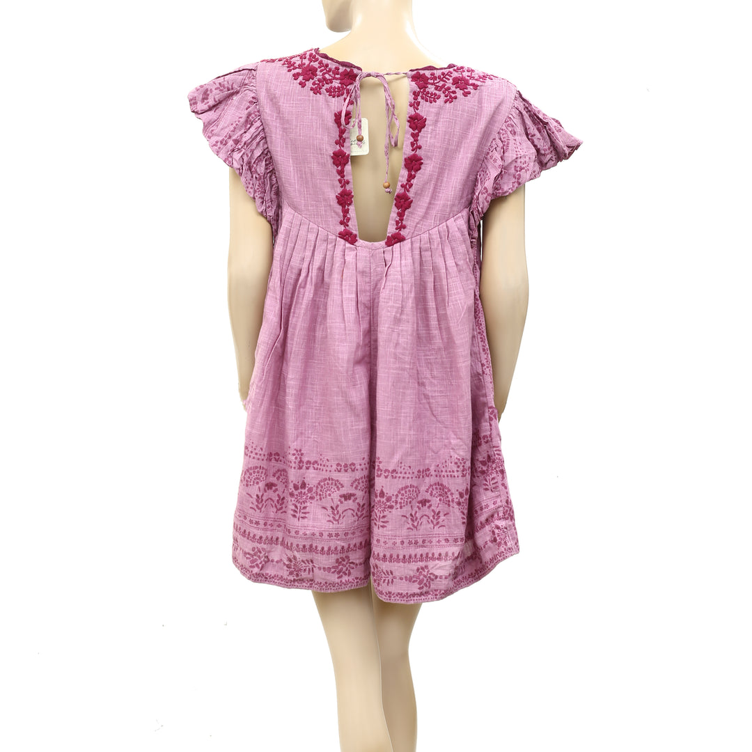 Free People Cutie Pie Romper Dress S