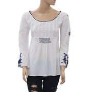 Odd Molly Anthropologie Embroidered Tunic Top