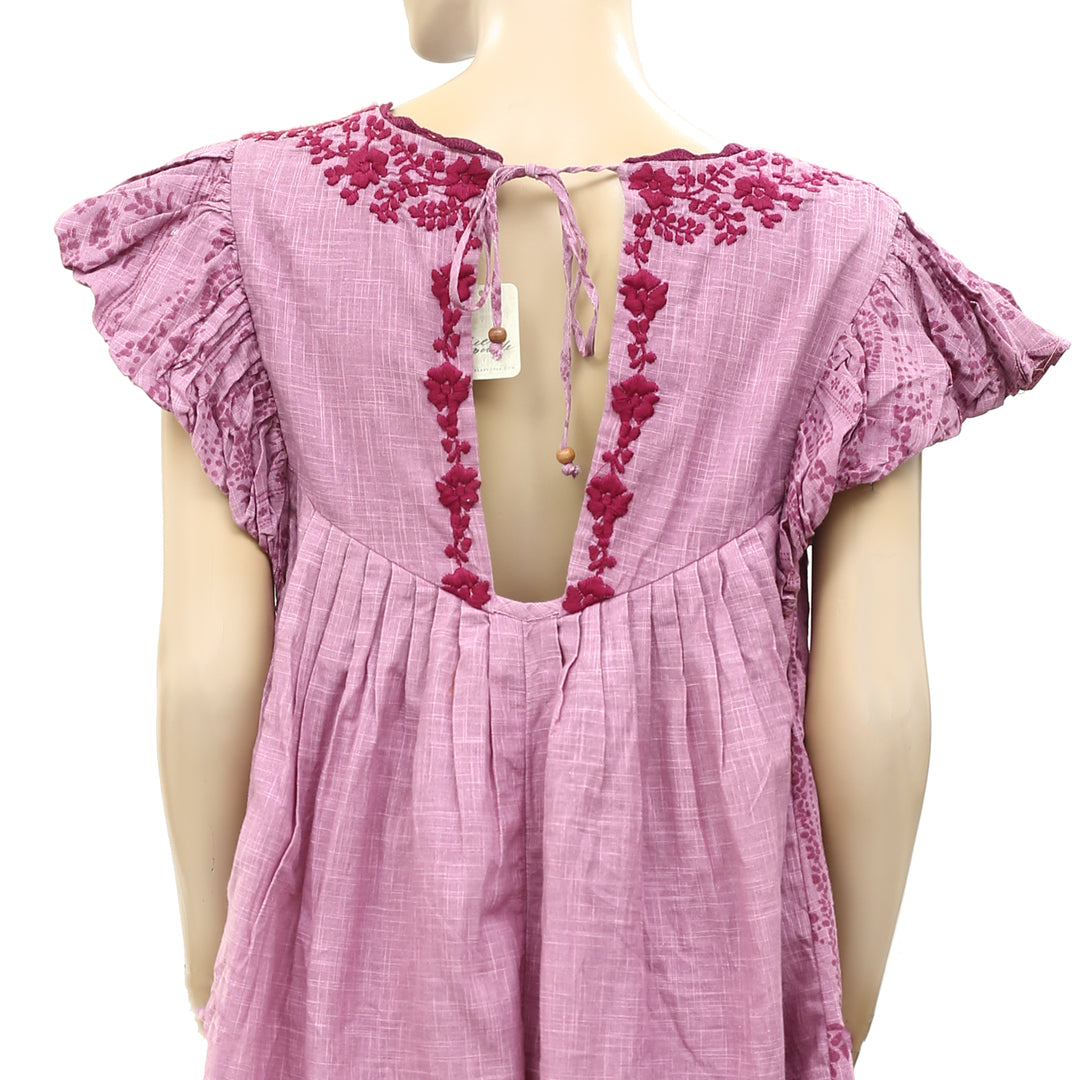 Free People Cutie Pie Romper Dress S