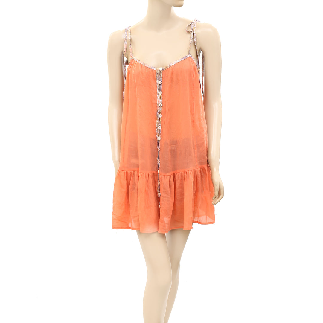 Free People Intimately Bali Sweet Nothing Slip Mini Dress