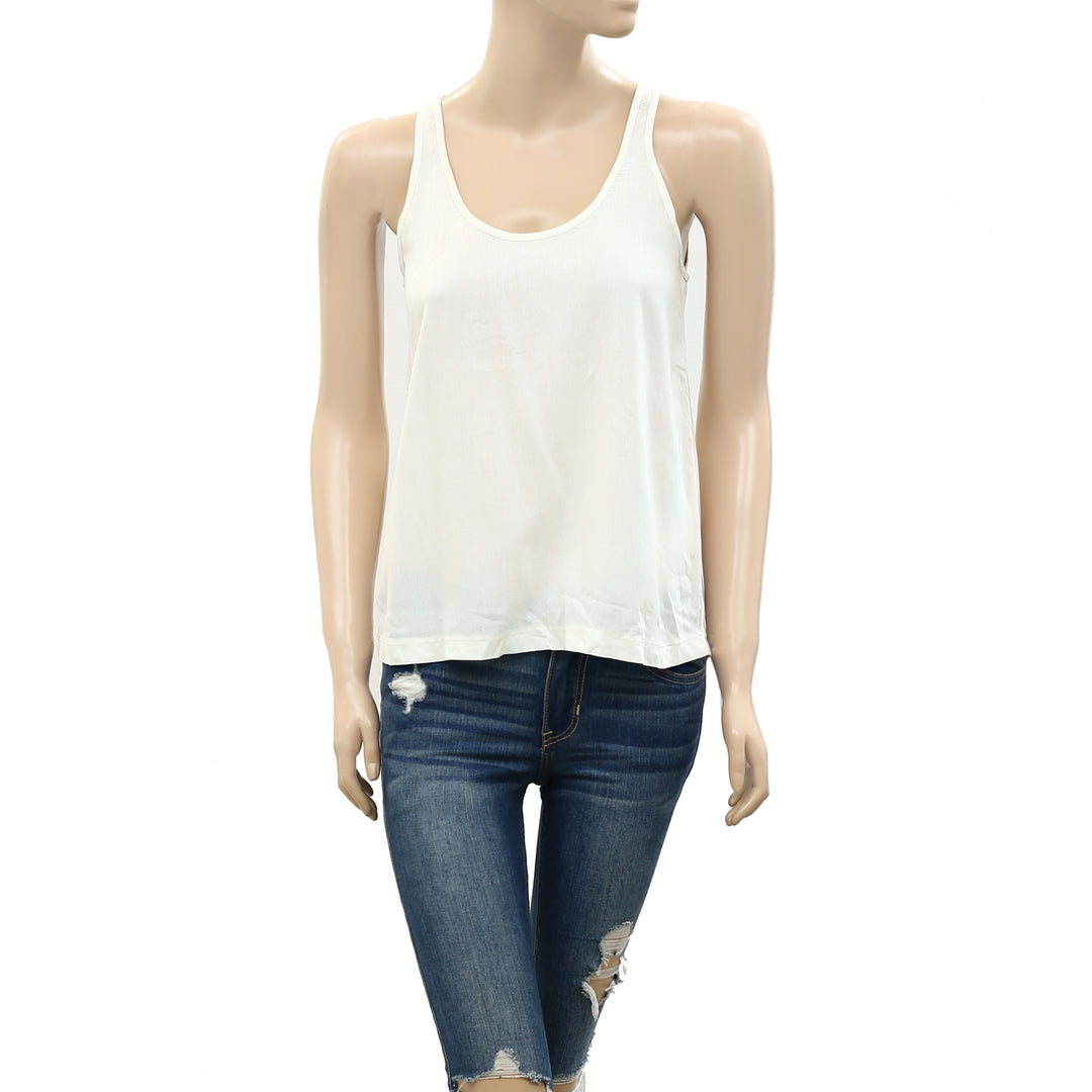 Farm Rio Anthropologie Basic Regatta Tank Blouse Top