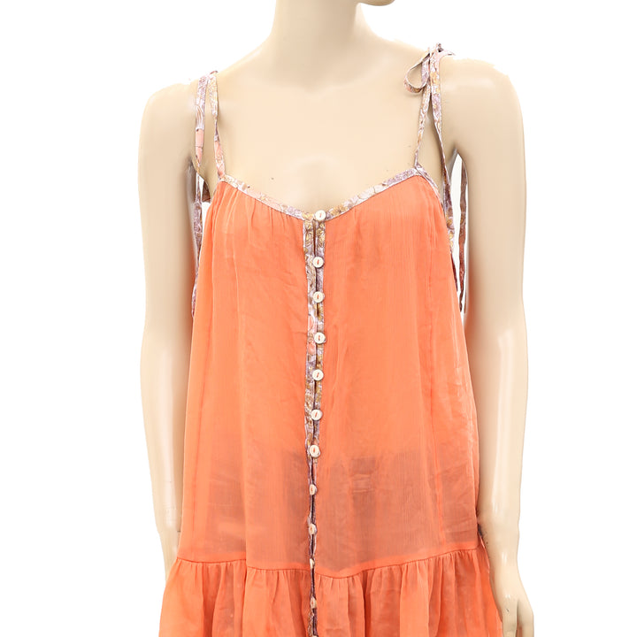 Free People Intimately Bali Sweet Nothing Slip Mini Dress