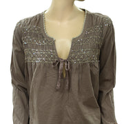 Odd Molly Anthropologie Find Me In The Outskirts Of Prudence Blouse Top