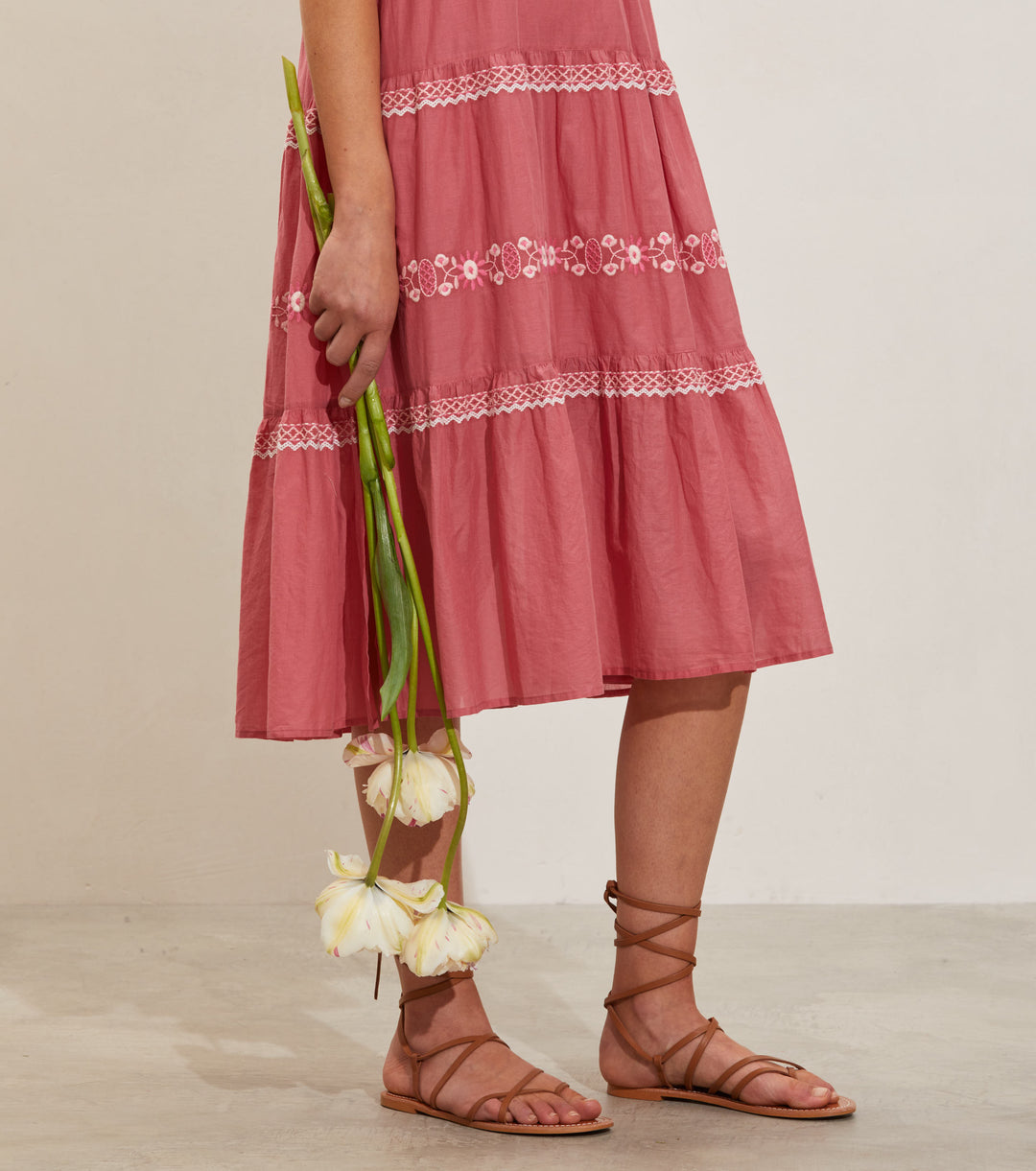 Odd Molly Anthropologie Signe Long Midi Dress