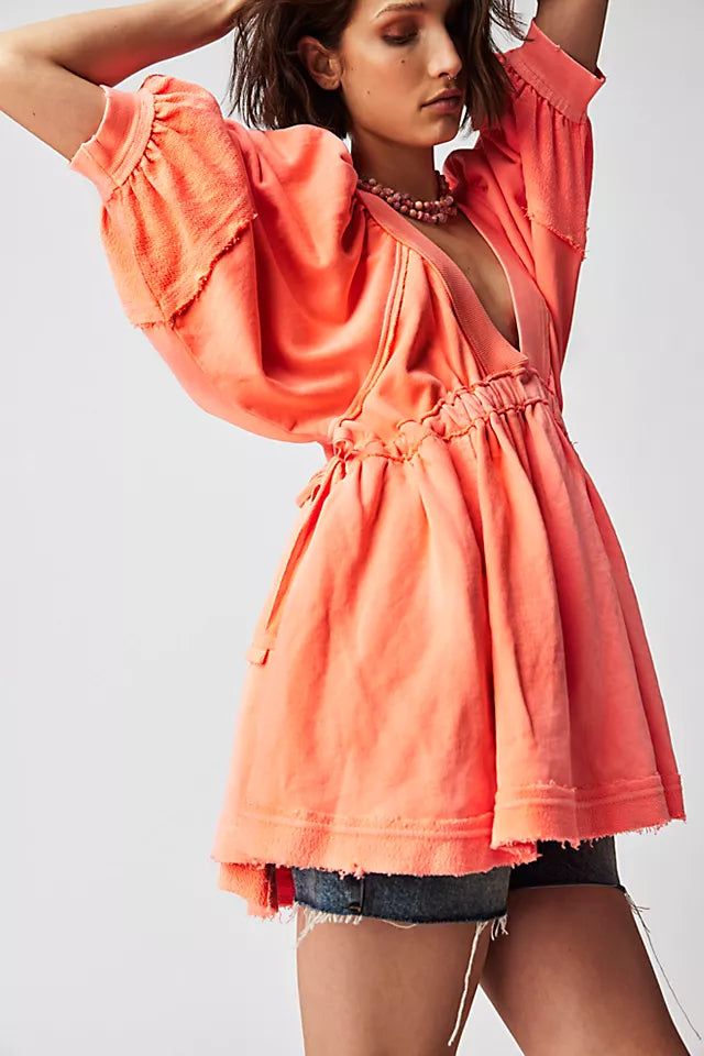 Free People Feeling Cute Sweatshirt Tunic Dress