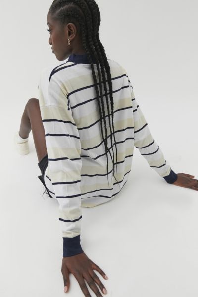Urban Outfitters UO Carnaby Striped Crew Neck Tunic Top