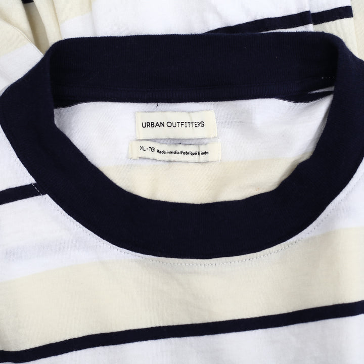 Urban Outfitters UO Carnaby Striped Crew Neck Tunic Top