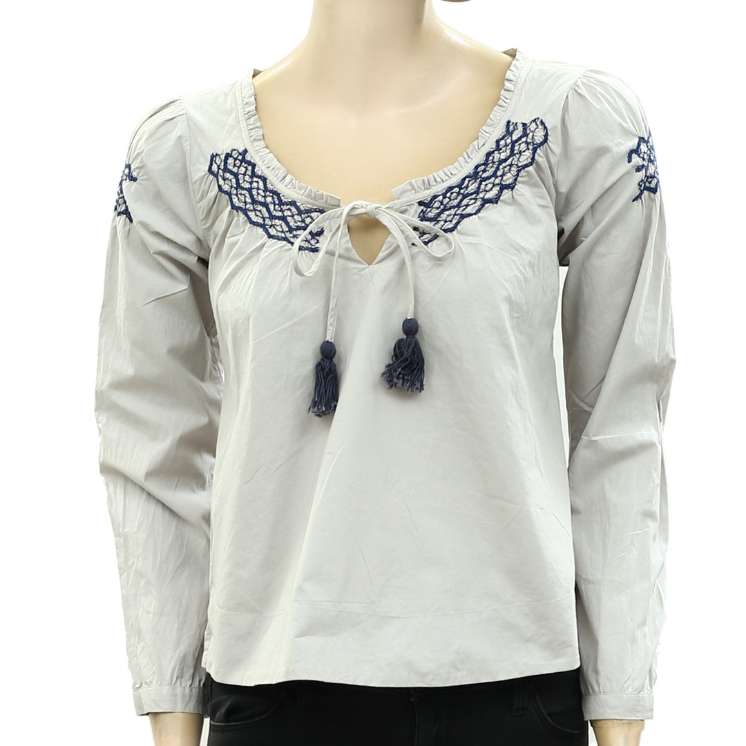 Odd Molly Anthropologie Touch Me Lullabye Blouse Top