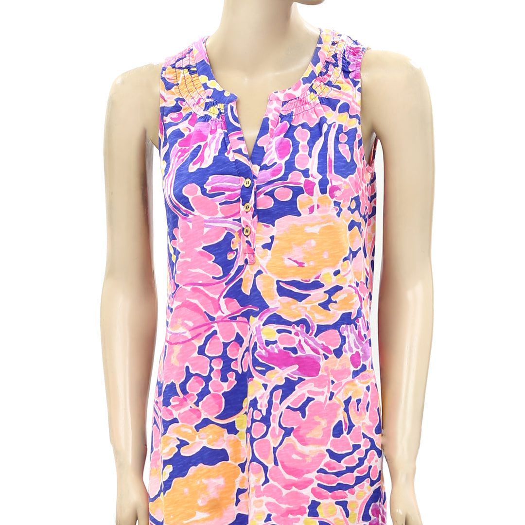 Lilly Pulitzer Essie Brilliant Tank Tunic Dress