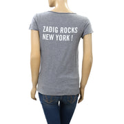 Zadig &amp; Voltaire“Zadig Rocks New York”T 恤上衣