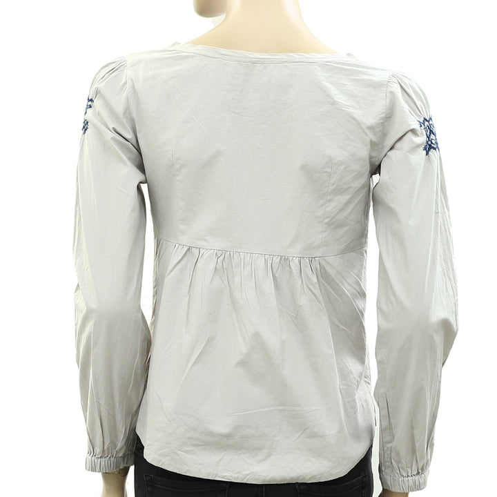 Odd Molly Anthropologie Touch Me Lullabye Blouse Top