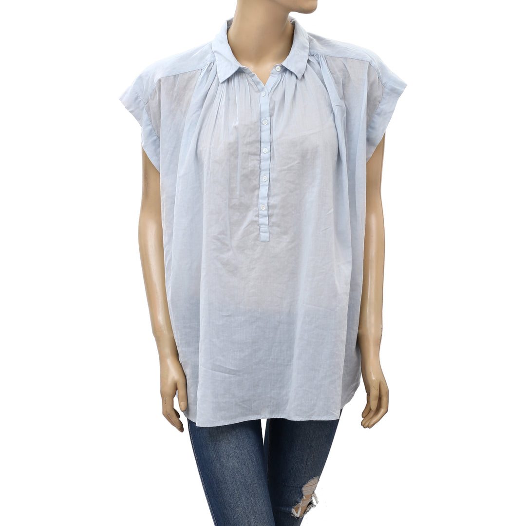 Nili Lotan Normandy Shirt Tunic Top