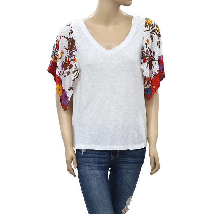 Anthropologie Edithe Tee Blouse Top