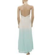 Charlotte Russe Dip & Dye Maxi Long Dress