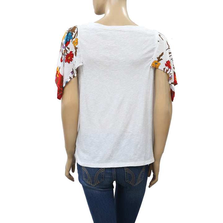 Anthropologie Edithe Tee Blouse Top