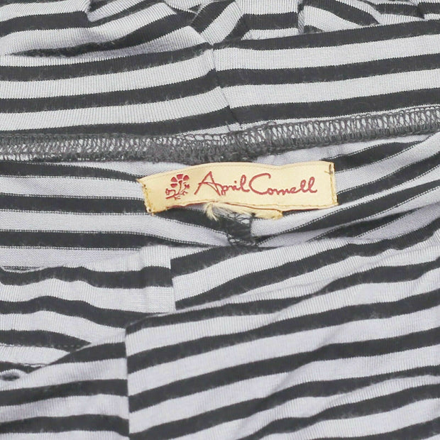 April Cornell Striped Printed Maxi Skirt S