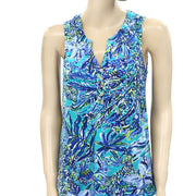 Lilly Pulitzer Essie Printed Tank Blouse Top