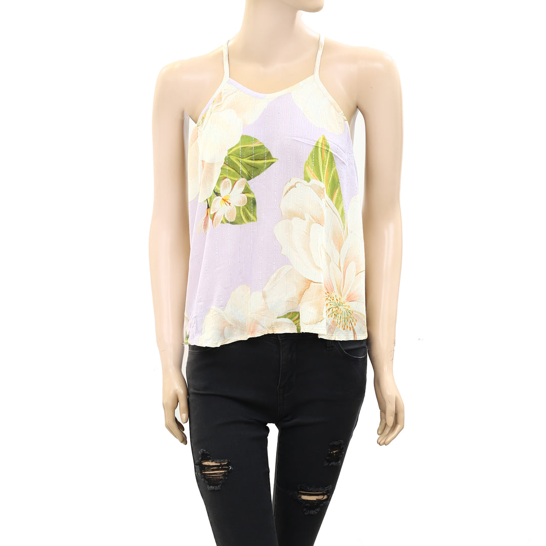 Farm Rio Anthropologie Swing Tank Blouse Top