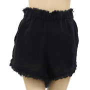 Free People Endless Summer High Waisted Black Shorts