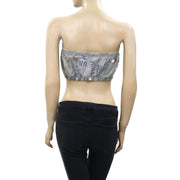 Out From Under Urban Outfitters Mason Spliced Jersey Cotton Tube Top