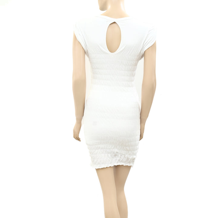 Urban Outfitters UO Tatum Smocked Mini Dress