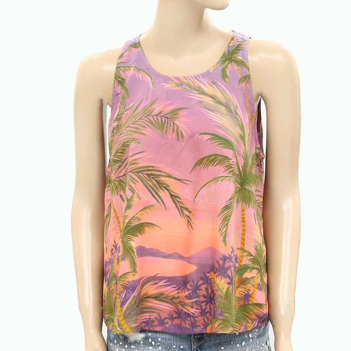 Farm Rio Anthropologie Sossego Tank Blouse Top