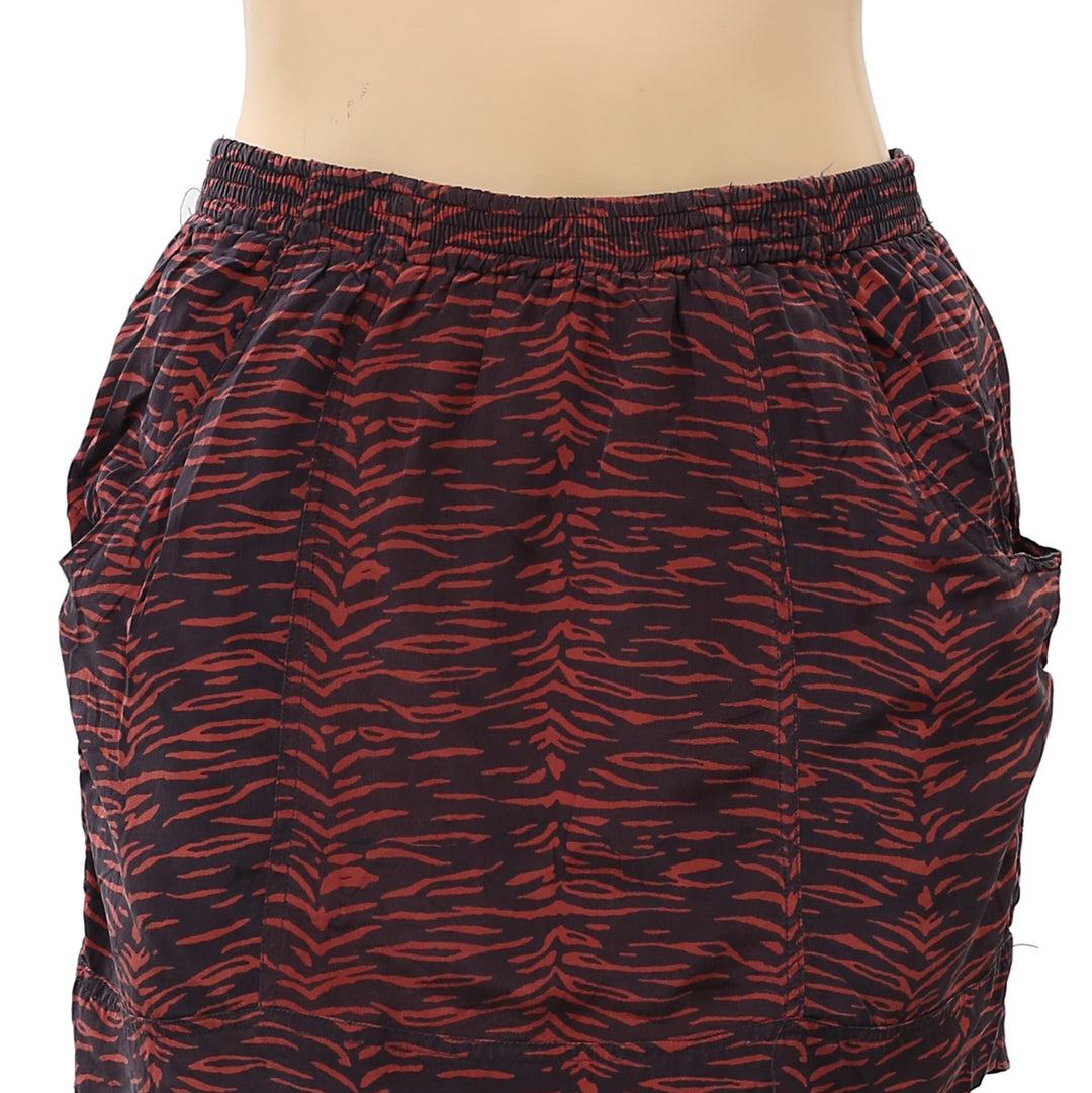 Soeurs Anthropologie Animal Printed Mini Skirt