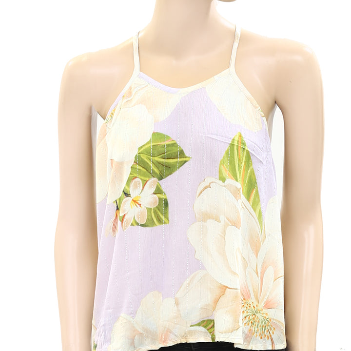 Farm Rio Anthropologie Swing Tank Blouse Top