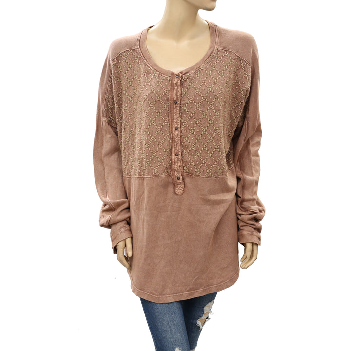 Free People We The Free Free Spirit Tee Tunic Top