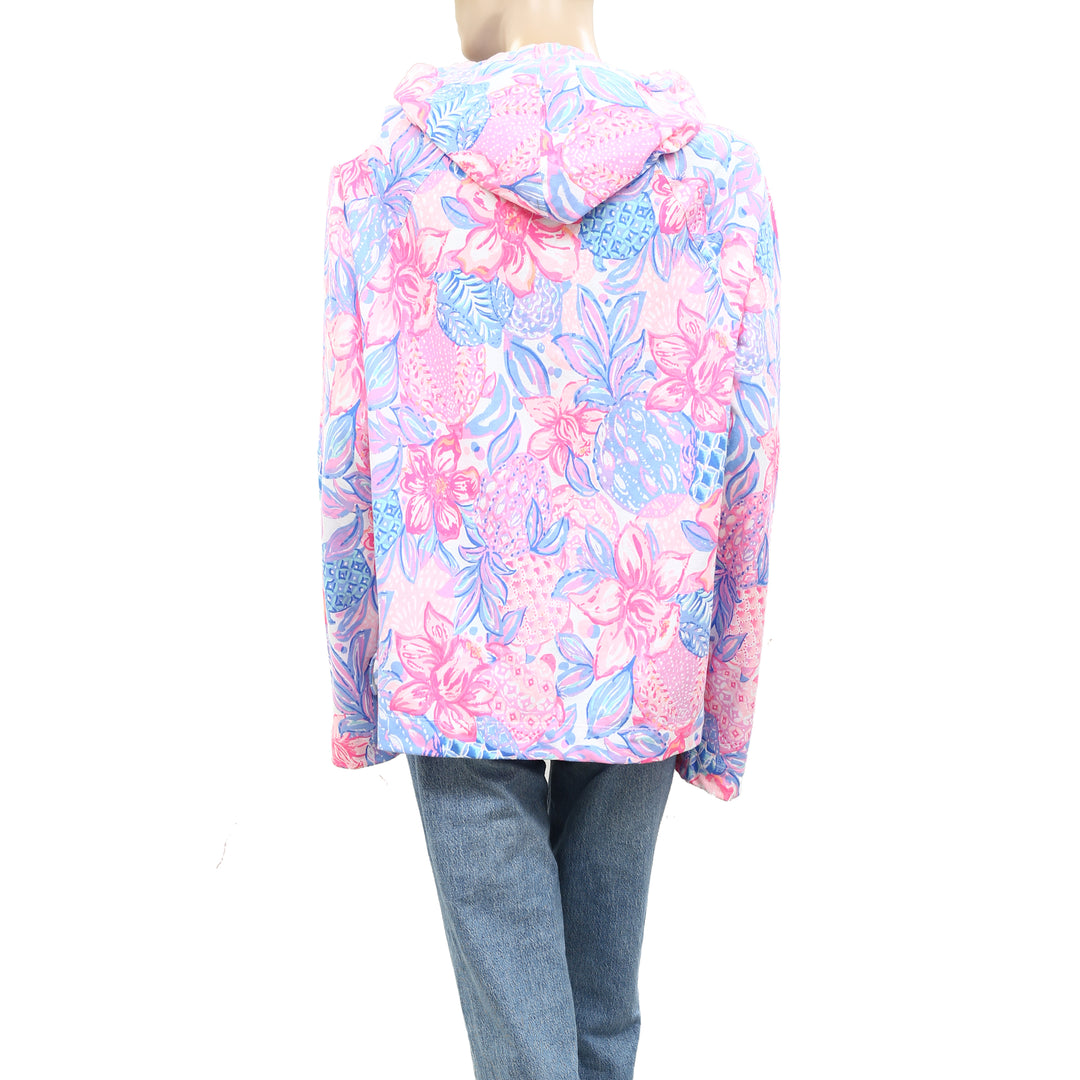 Lilly Pulitzer Kiawah Cropped Hoodie Top