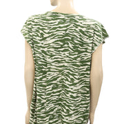 Daily Practice by Anthropologie The Grass Graphic Tee Blouse Top