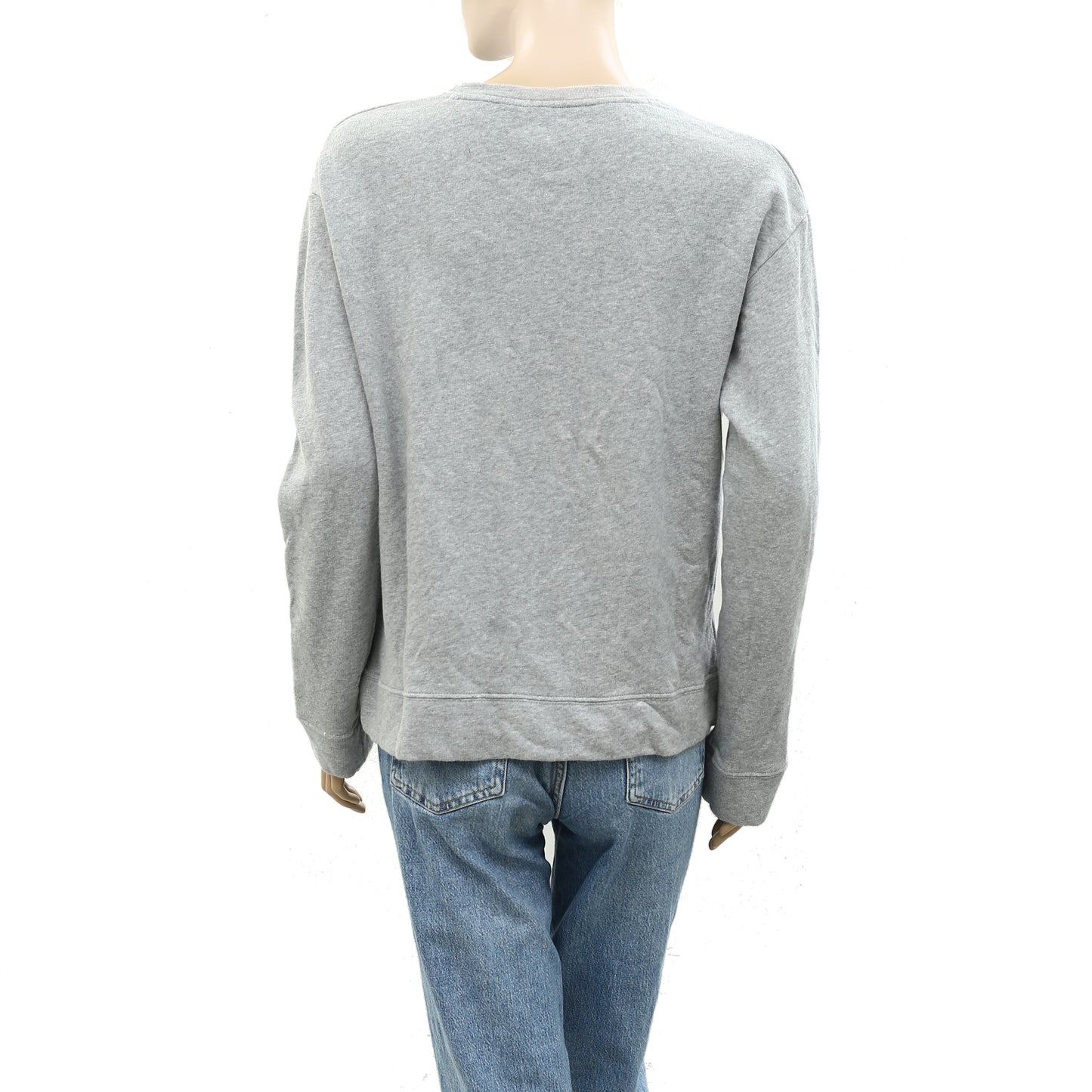 Nice Things Paloma S Gray Sweatshirt Pullover Top